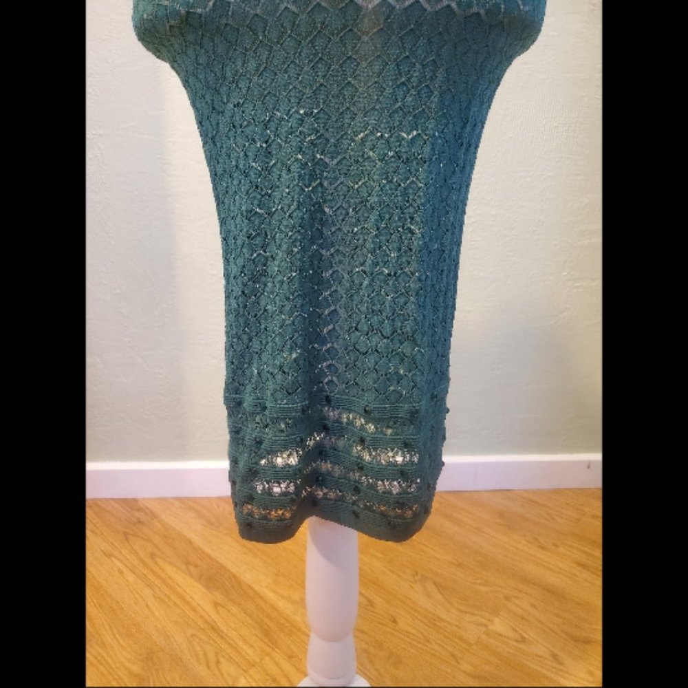 Venus Green Rhinestone Dress - Picture 5 of 10